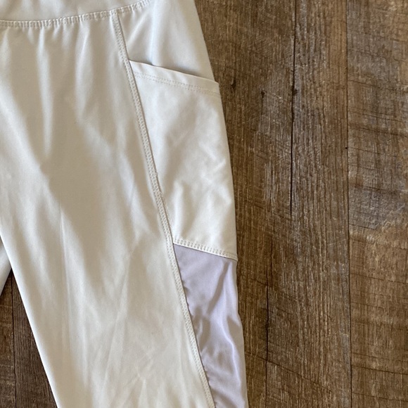 Light grey cropped leggings - Picture 2 of 4